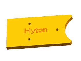 Hardox placa de proteção de aço britador de impacto metso NP1110