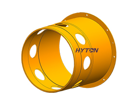 A bucha de cabeça de peças de bronze sobressalentes Hyton se aplica ao britador de cone Metso Nordberg Hp4