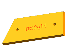 Hardox placa de proteção de aço terno metso NP1313 britador de impacto peças de reposição