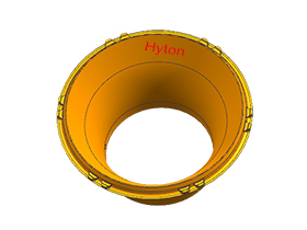 Hyton Manganese Casting Mantle Liner para peças de reposição do britador de cone Sandvik CH440